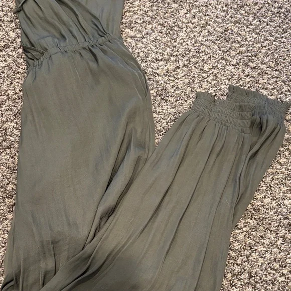 Naked Zebra Dark Green Jumpsuit - Picture 3 of 3